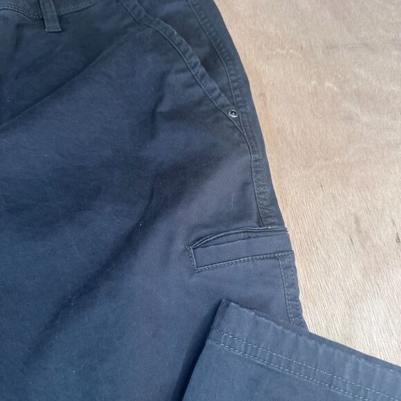 Weatherproof Men’s Pants 38x32 Light Black Grey Shadow Stretch Casual - Picture 4 of 7